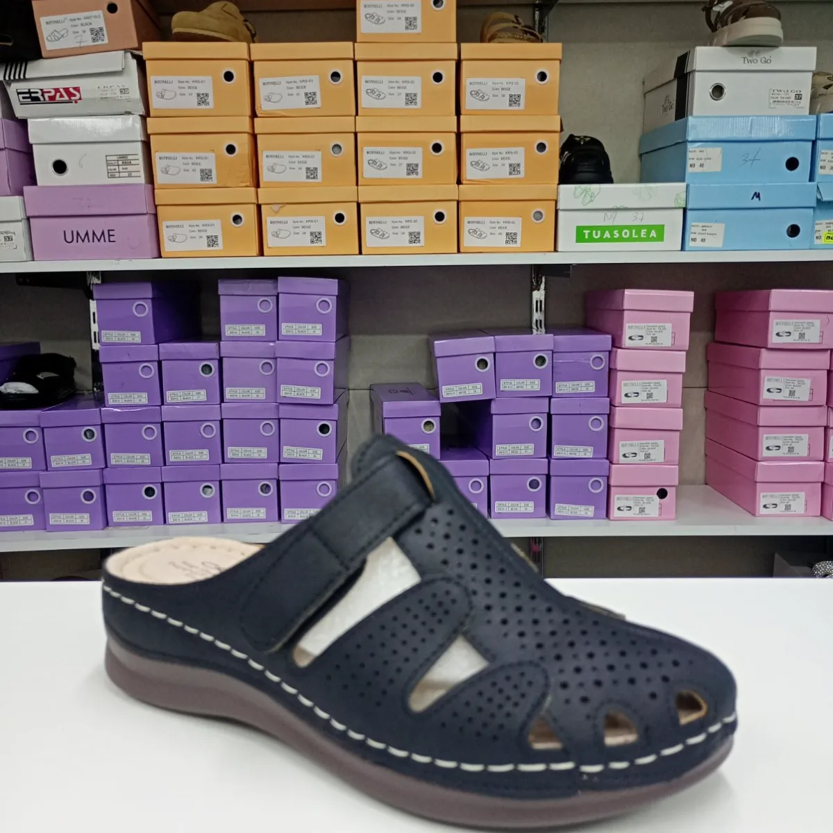 Papuci Dama 130 H1 36 Negru