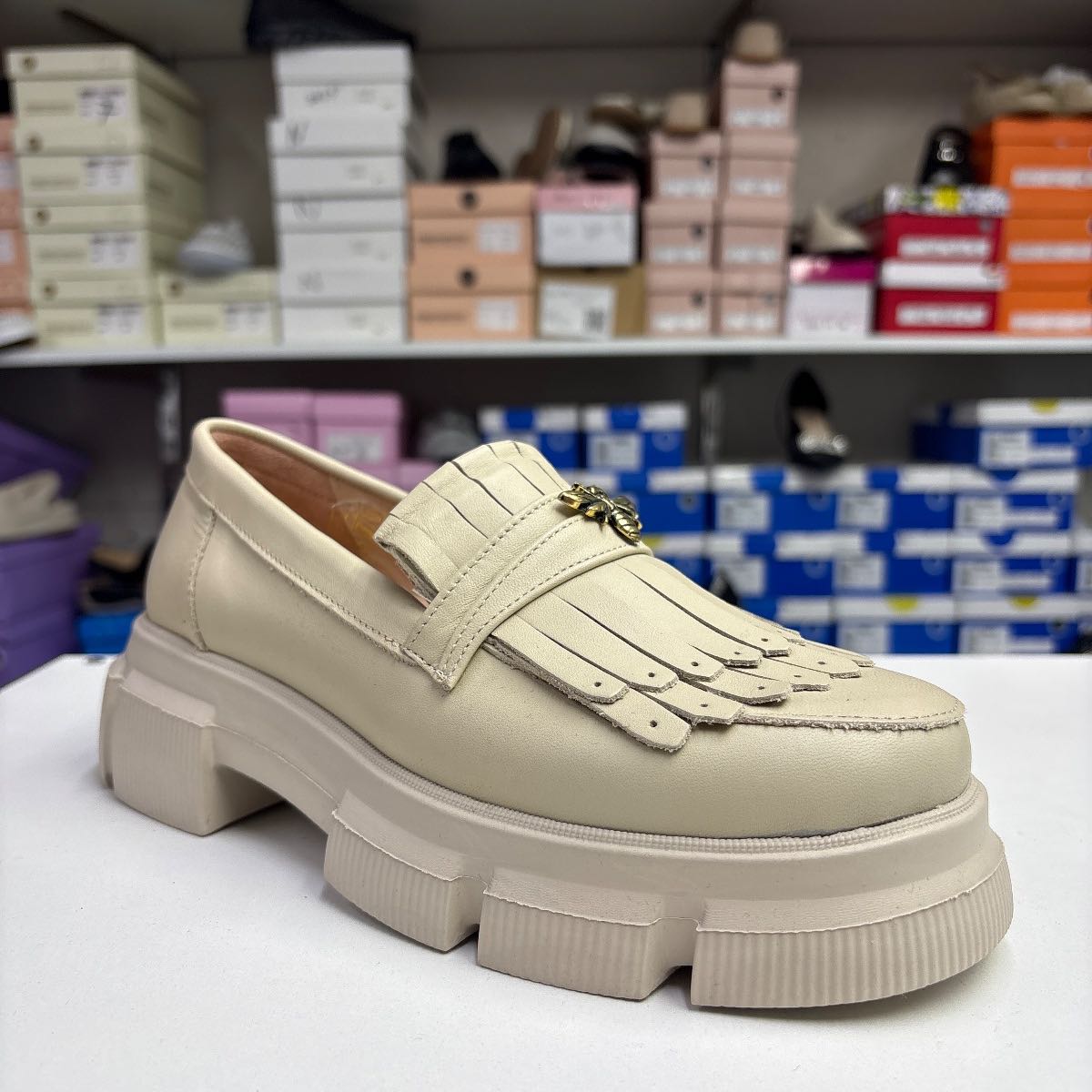 Pantofi Dama 300 8845 Bej