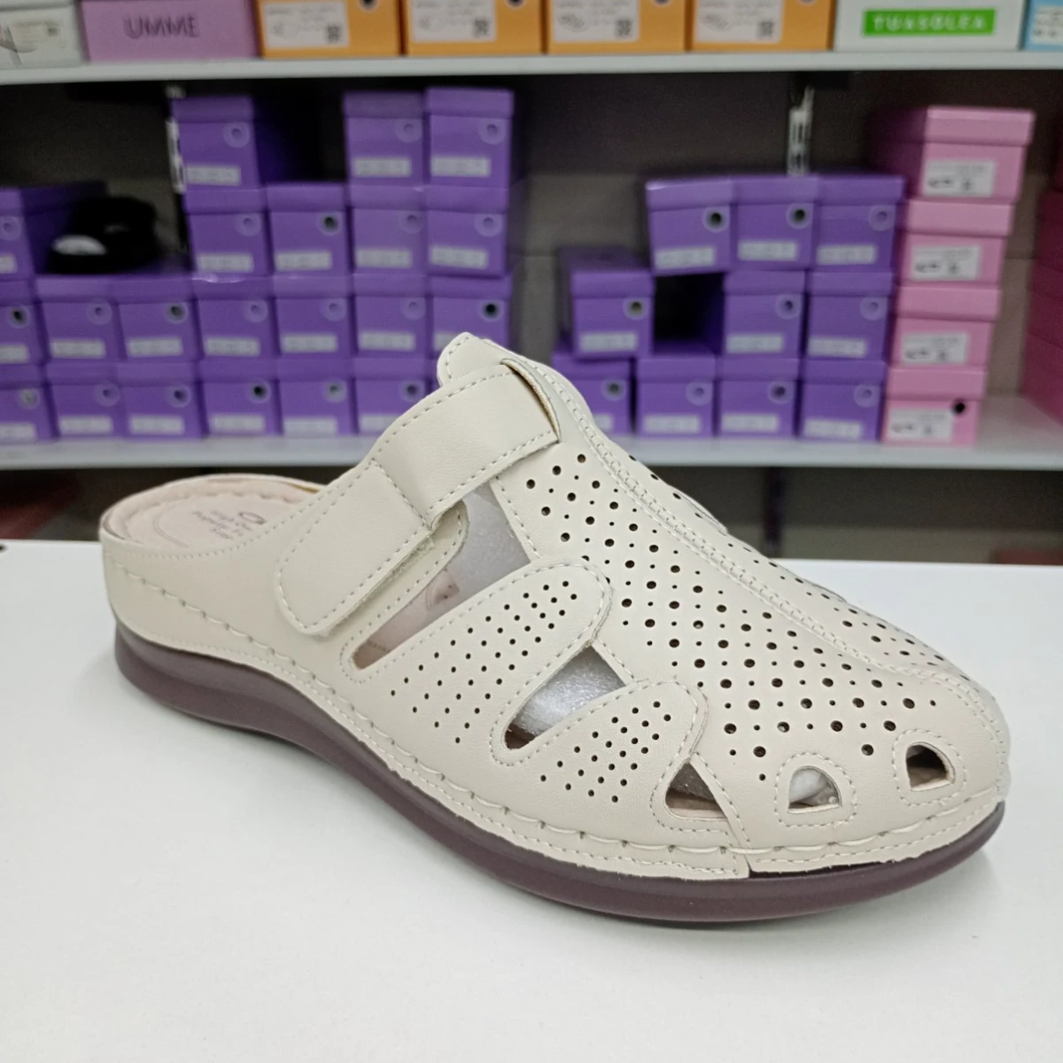 Papuci Dama 130 H36 Bej